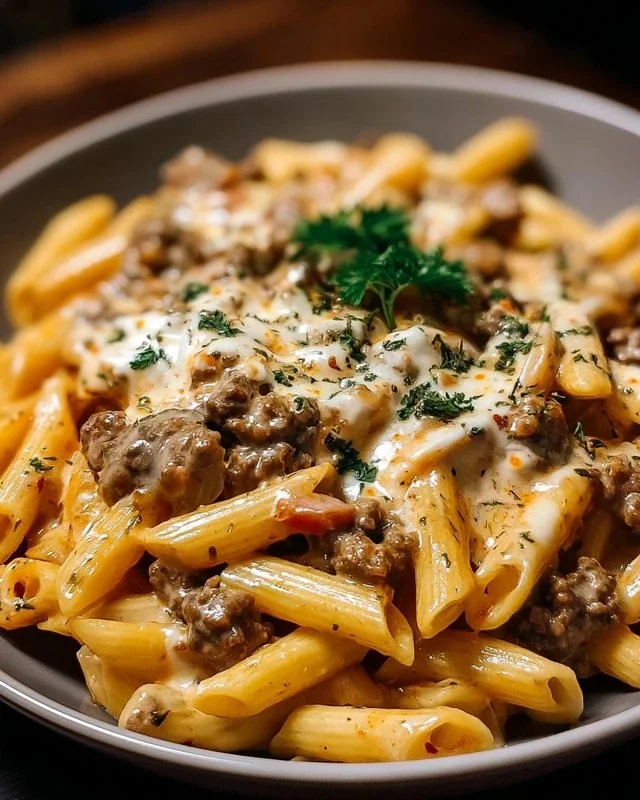 Creamy Beef Pasta