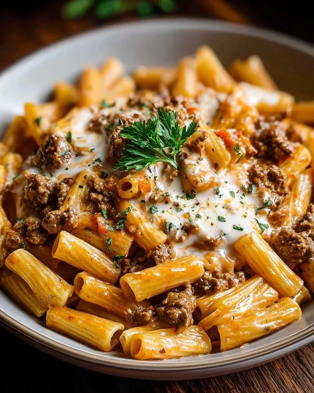Creamy Beef Pasta