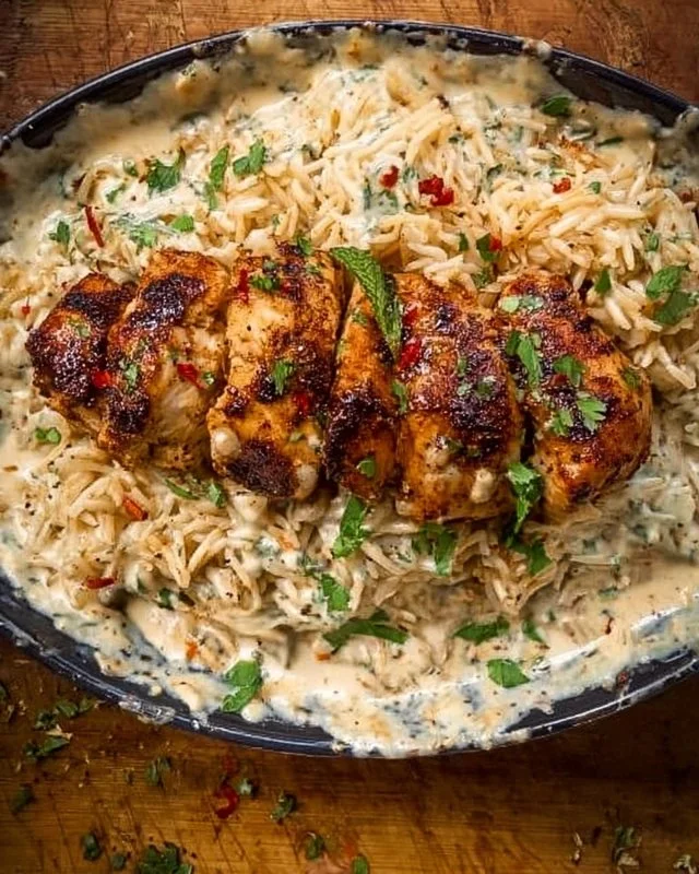 Creamy Cajun Chicken and Rice Bowls