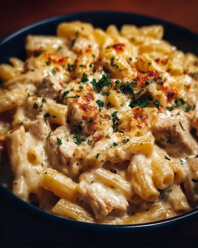 Creamy Chicken Pasta Crockpot