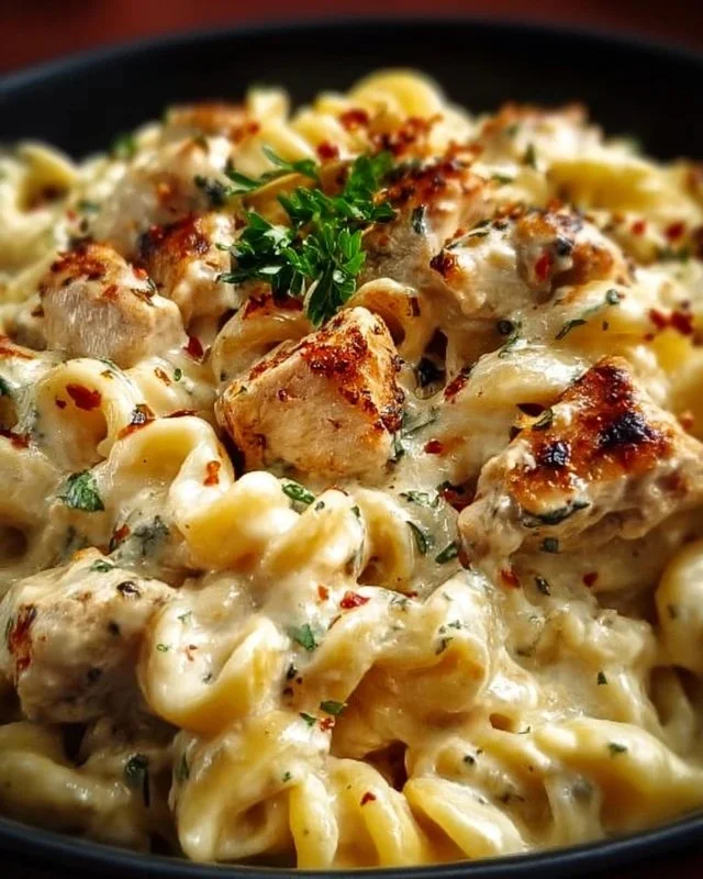 Creamy Chicken Pasta Crockpot