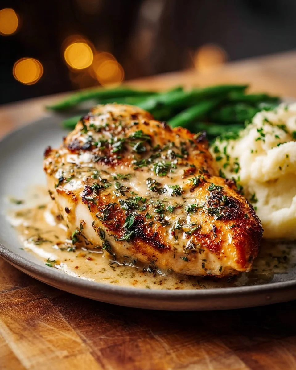 Creamy Garlic Parmesan Chicken Breast