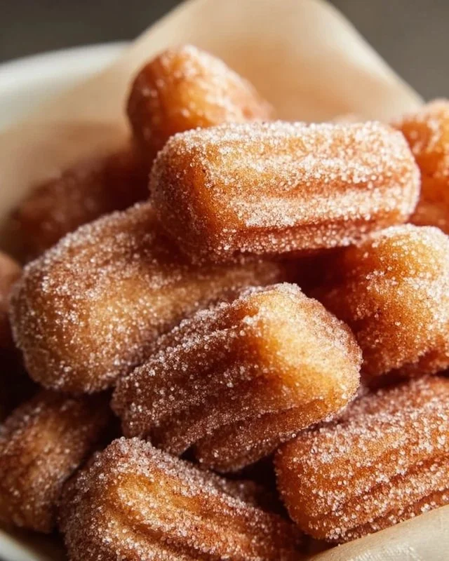Crispy Air Fryer Churro Bites