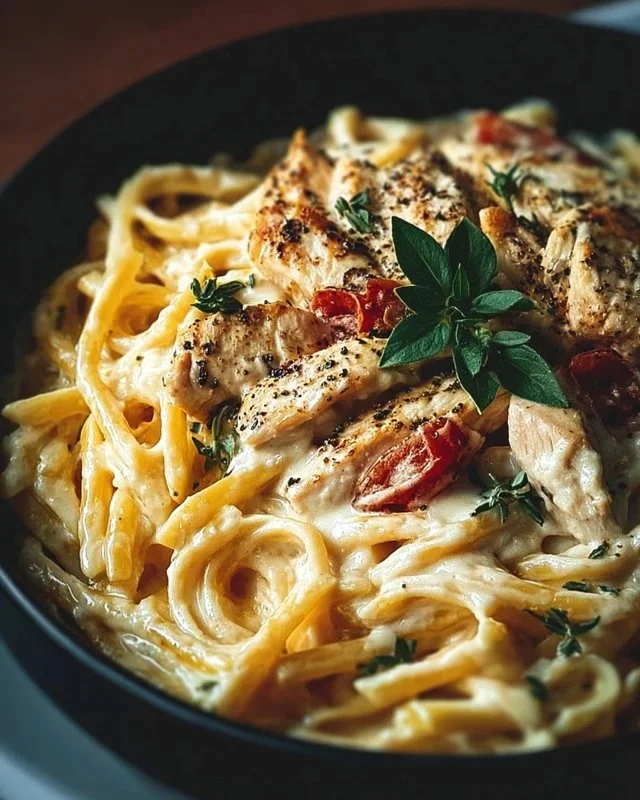 Crock Pot Creamy Cajun Chicken Pasta