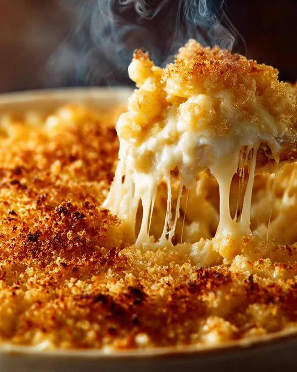 Dolly Parton's 5-ingredient casserole served on a rustic wooden table.