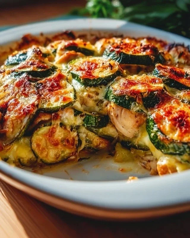 Easy Chicken Zucchini Bake