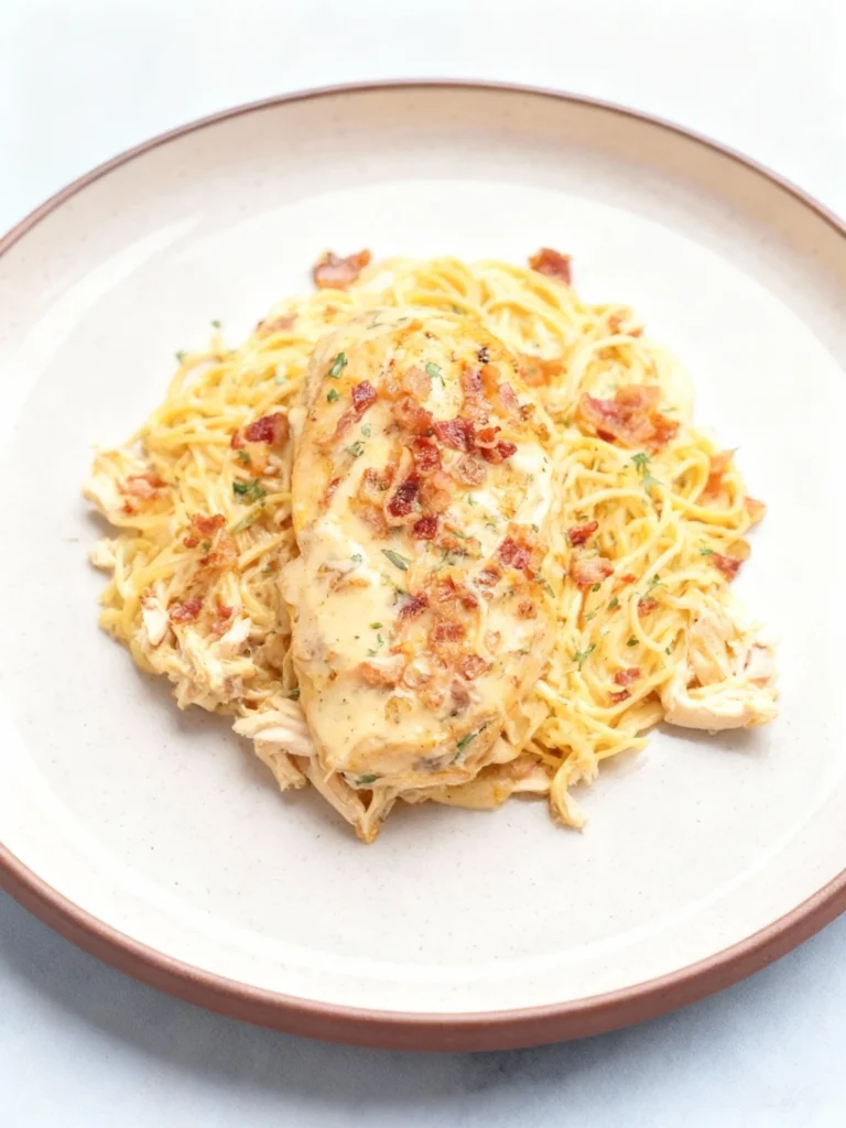 Easy Crock Pot Crack Chicken recipe with creamy texture and flavorful ingredients