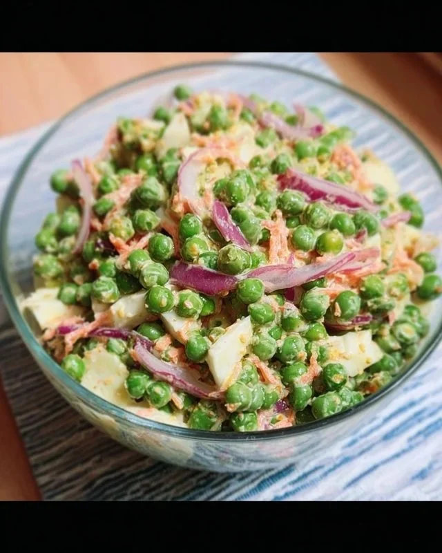 Easy English Pea Salad