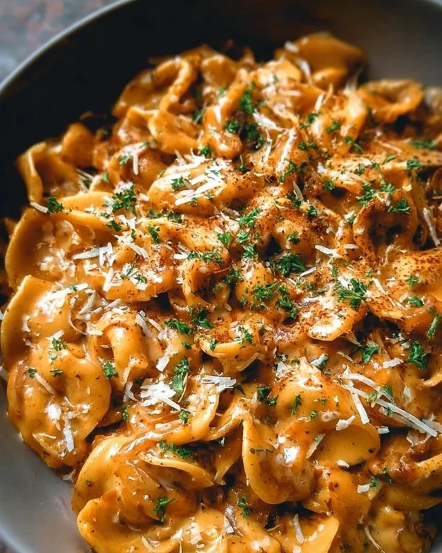 Easy French Onion Pasta