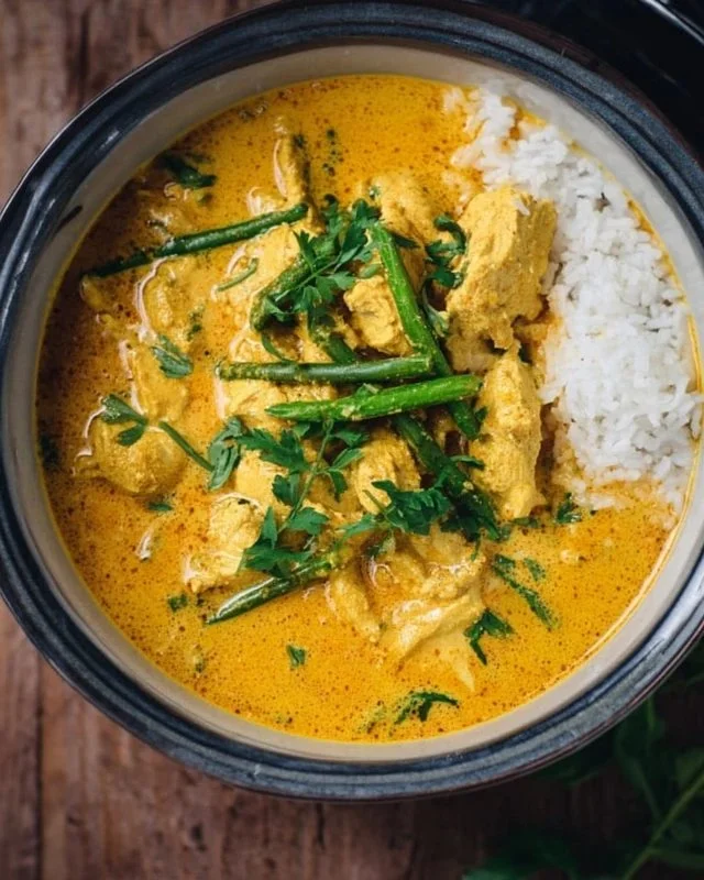 Easy & Healthy Coconut Chicken Curry