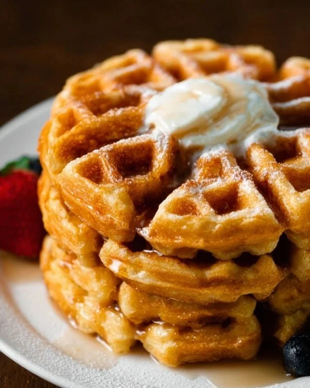 Easy Healthy Protein Waffles