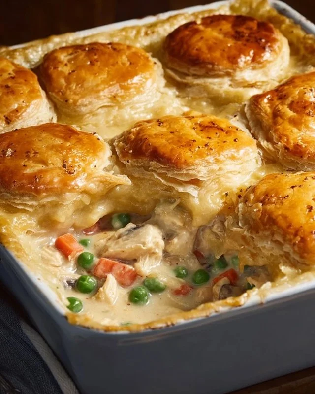 Easy Homemade Chicken Pot Pie Casserole