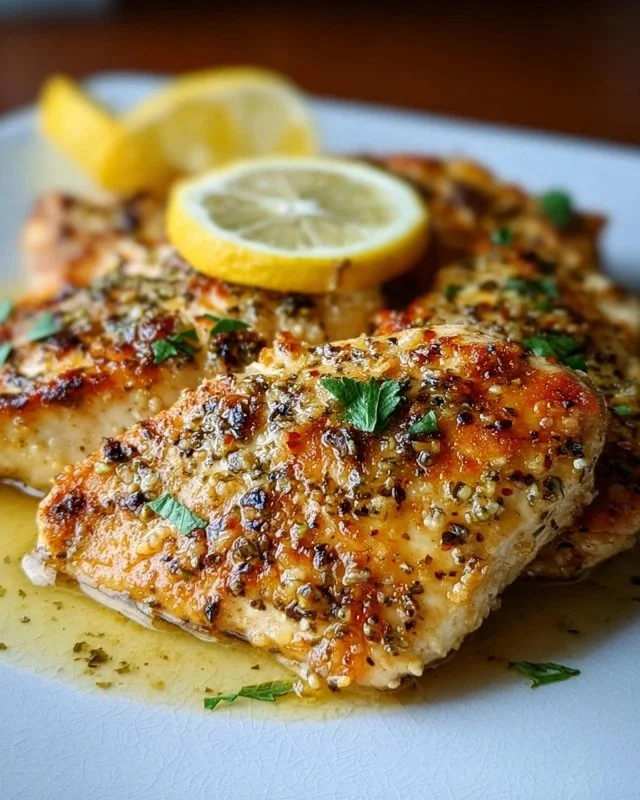 Easy Lemon Garlic Parmesan Chicken Recipe