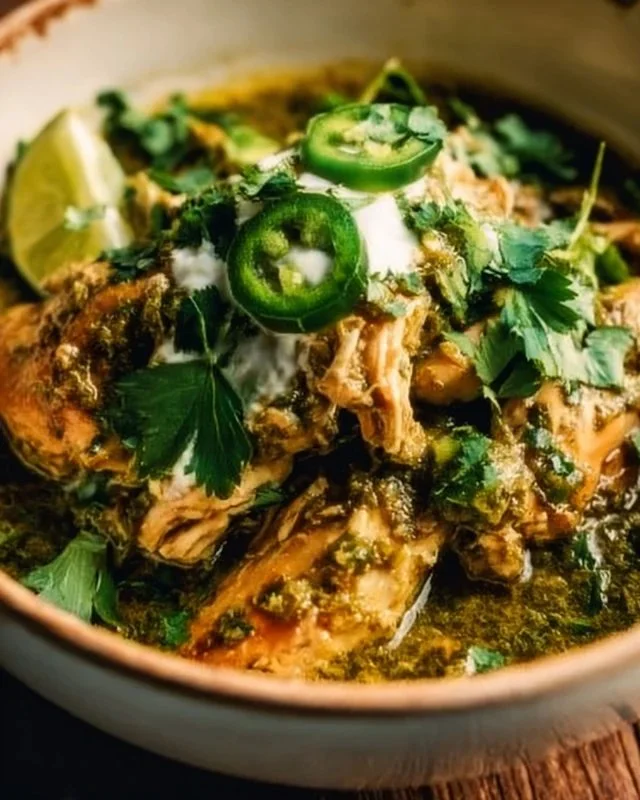 Easy Salsa Verde Chicken (Instant Pot & Slow Cooker)