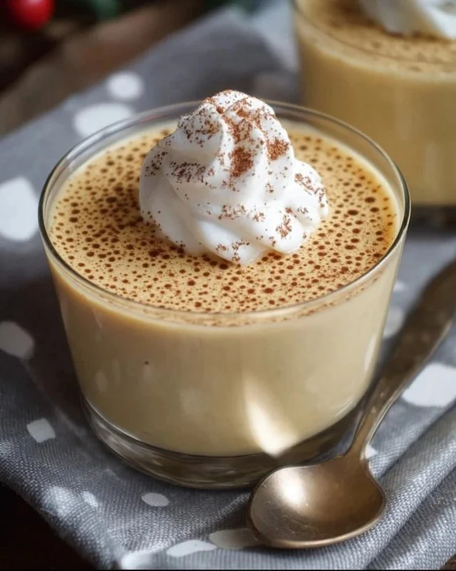 Eggnog Pudding