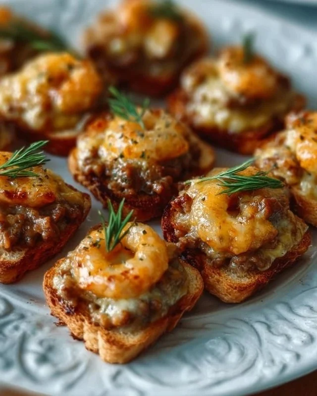 Plate of Hanky Panky appetizers ready to serve at a party