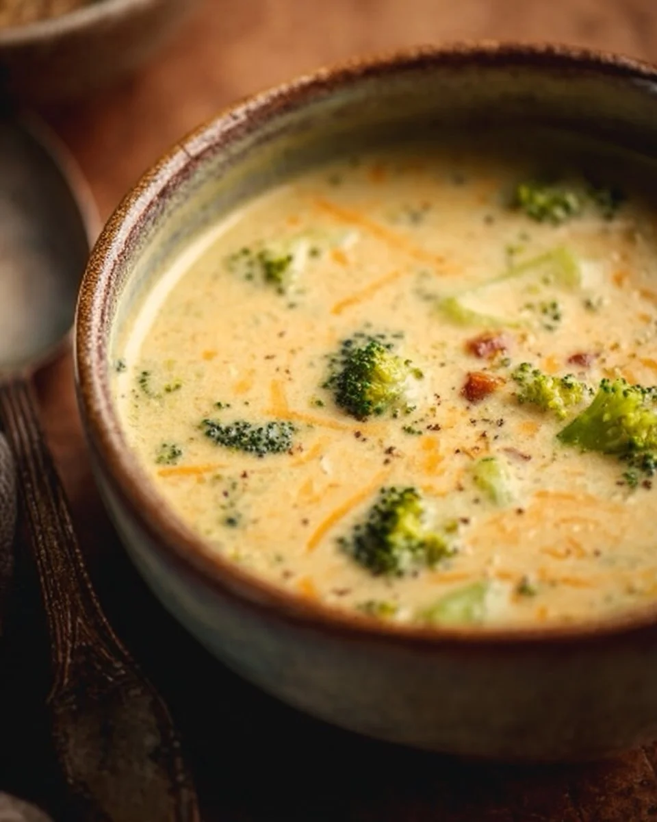 Instant Pot Broccoli Cheddar Soup