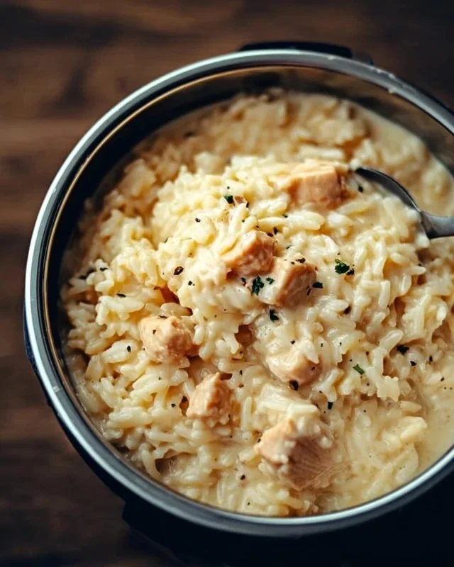 Instant Pot Creamy Chicken and Rice