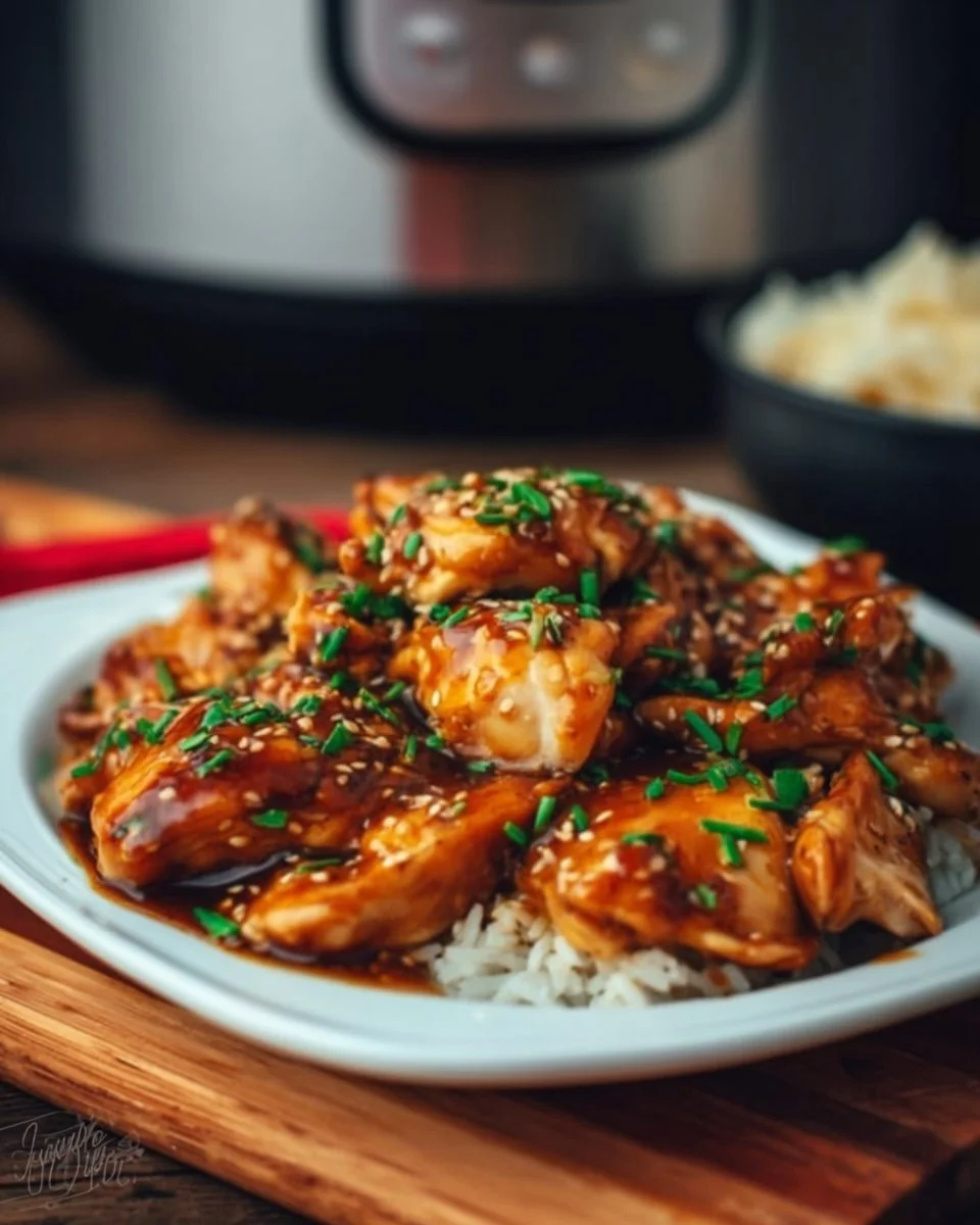 Instant Pot Honey Garlic Chicken