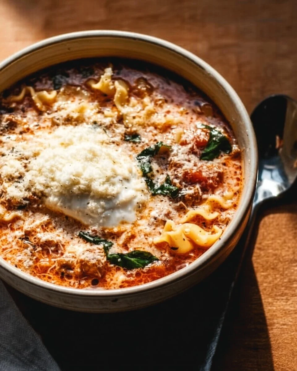Instant Pot Lasagna Soup