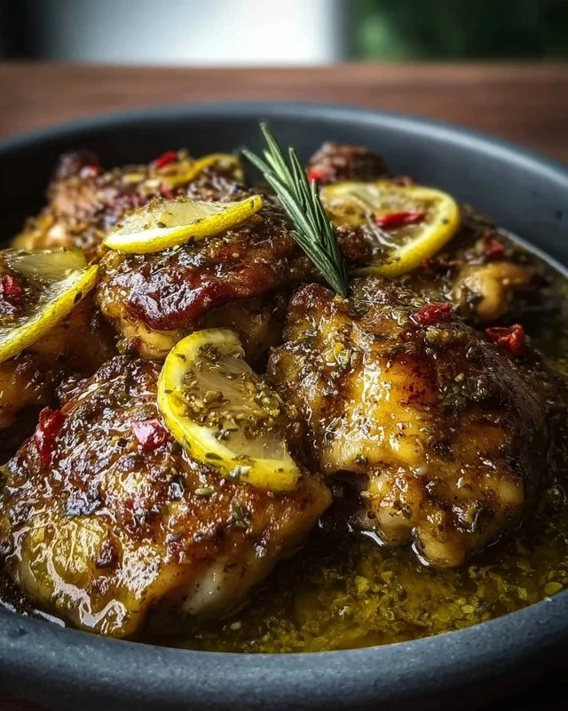 Instant Pot Lemon Chicken Thighs