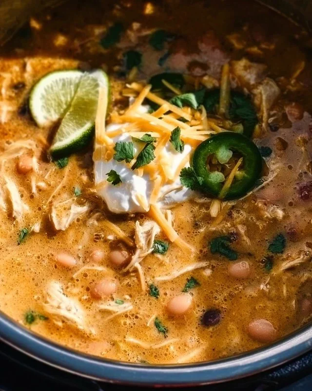 Instant Pot White Chicken Chili Recipe