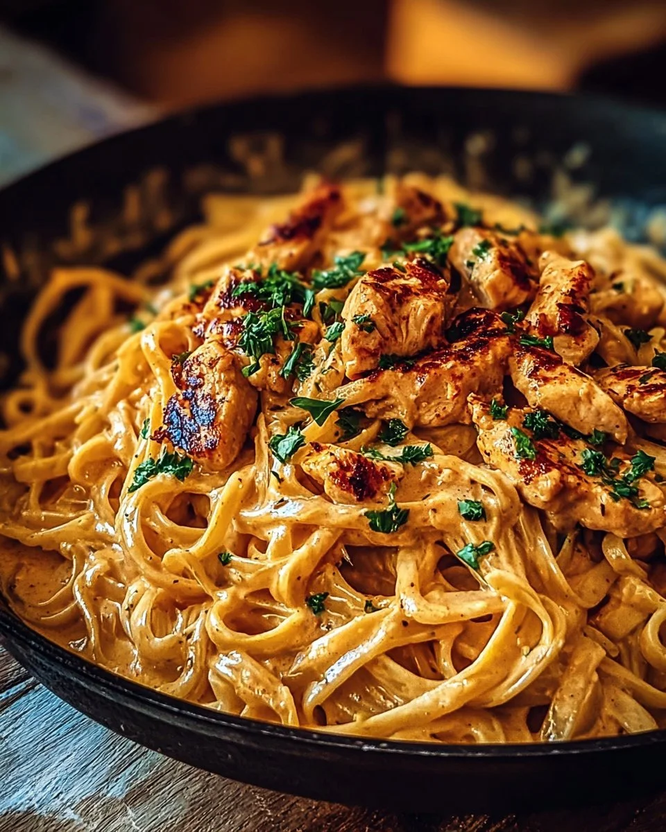 Irresistibly Easy Cowboy Butter Chicken Linguine in 30 Minutes