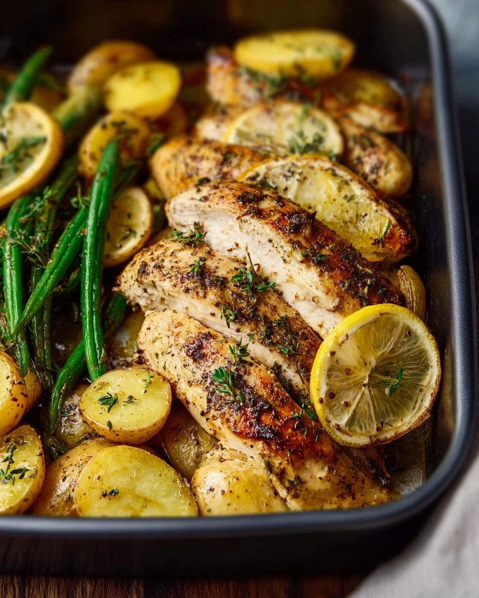 Lemon Garlic Chicken Meal Prep