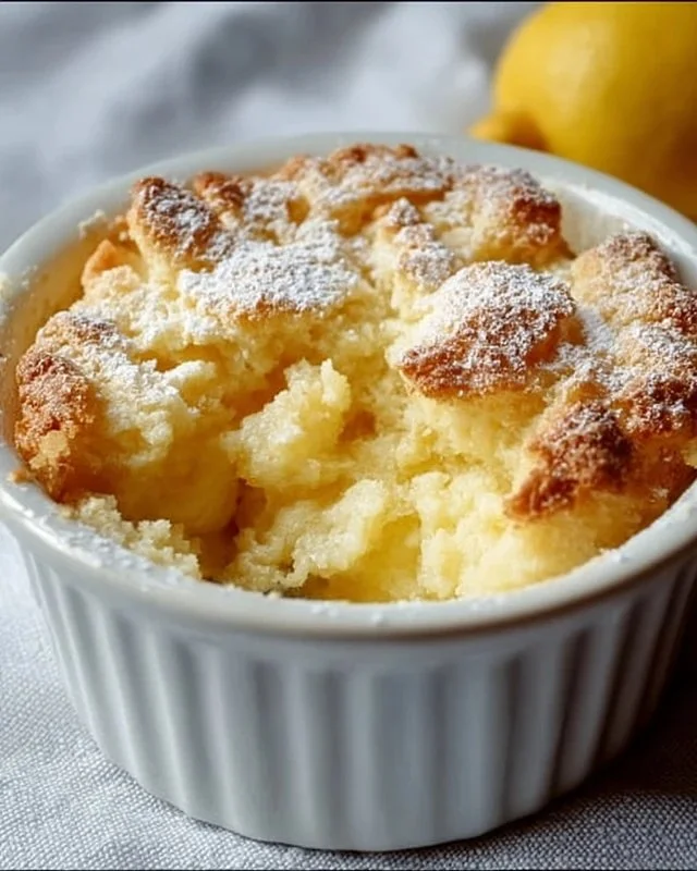 Magic Lemon Cobbler