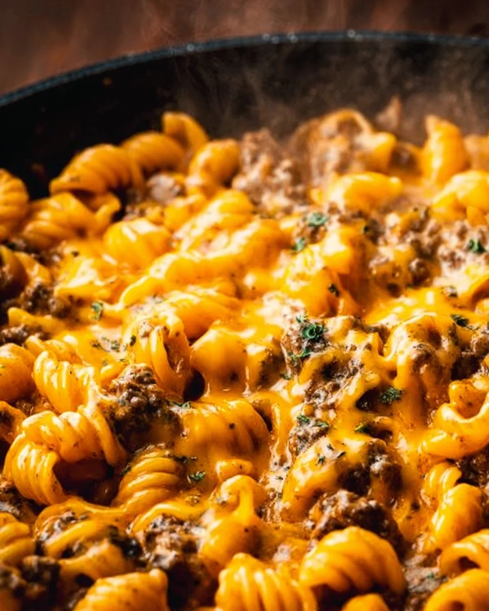 Make the cheesy pasta dish of your cravings with this easy Homemade Hamburger Helper recipe! Pasta and ground beef recipes for dinner, Beef pasta recipes, Easy meals.