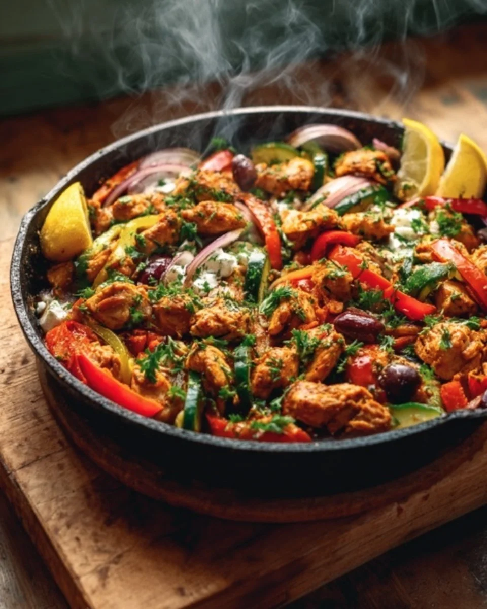 Mediterranean Chicken Stir Fry Recipe