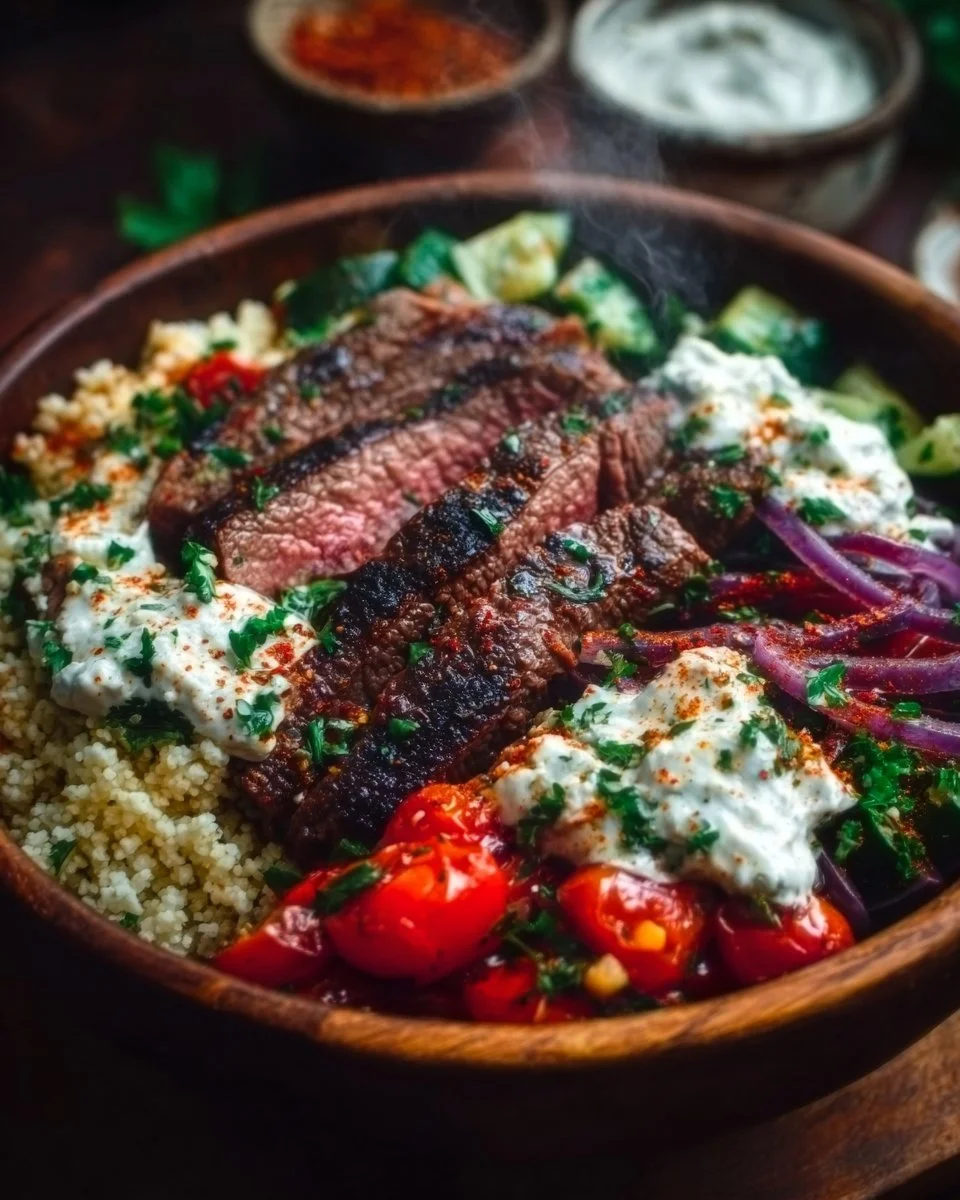 Mediterranean Steak Bowl