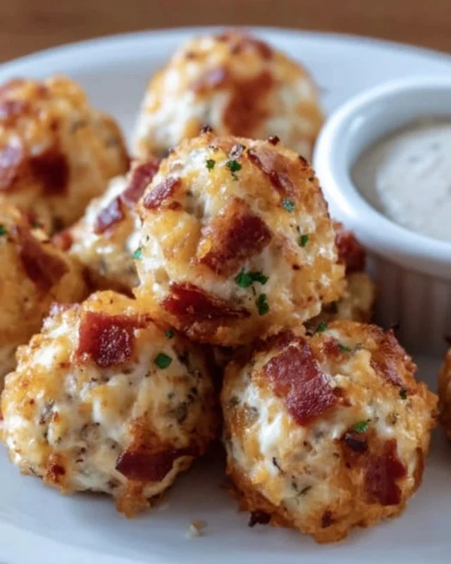 Mini Bacon Ranch Cheeseballs