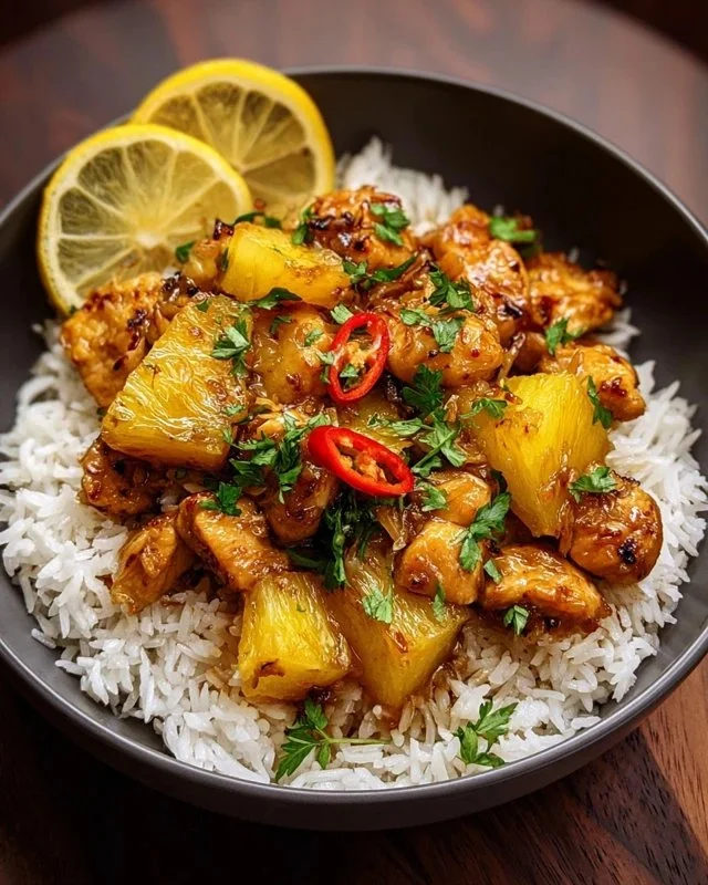 Pineapple Chicken and Rice Recipe