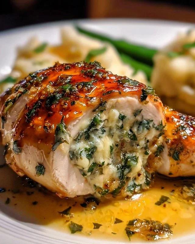 Ruth's Chris Stuffed Chicken Copycat