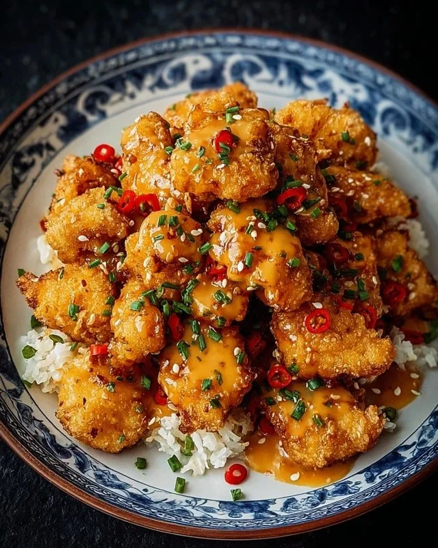 Spicy Bang Bang Chicken Recipe