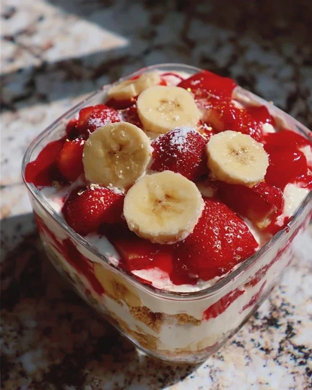 Strawberry Banana Pudding Dream