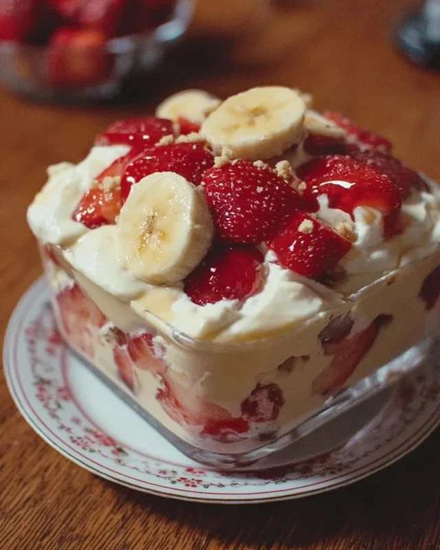 Strawberry Banana Pudding Dream