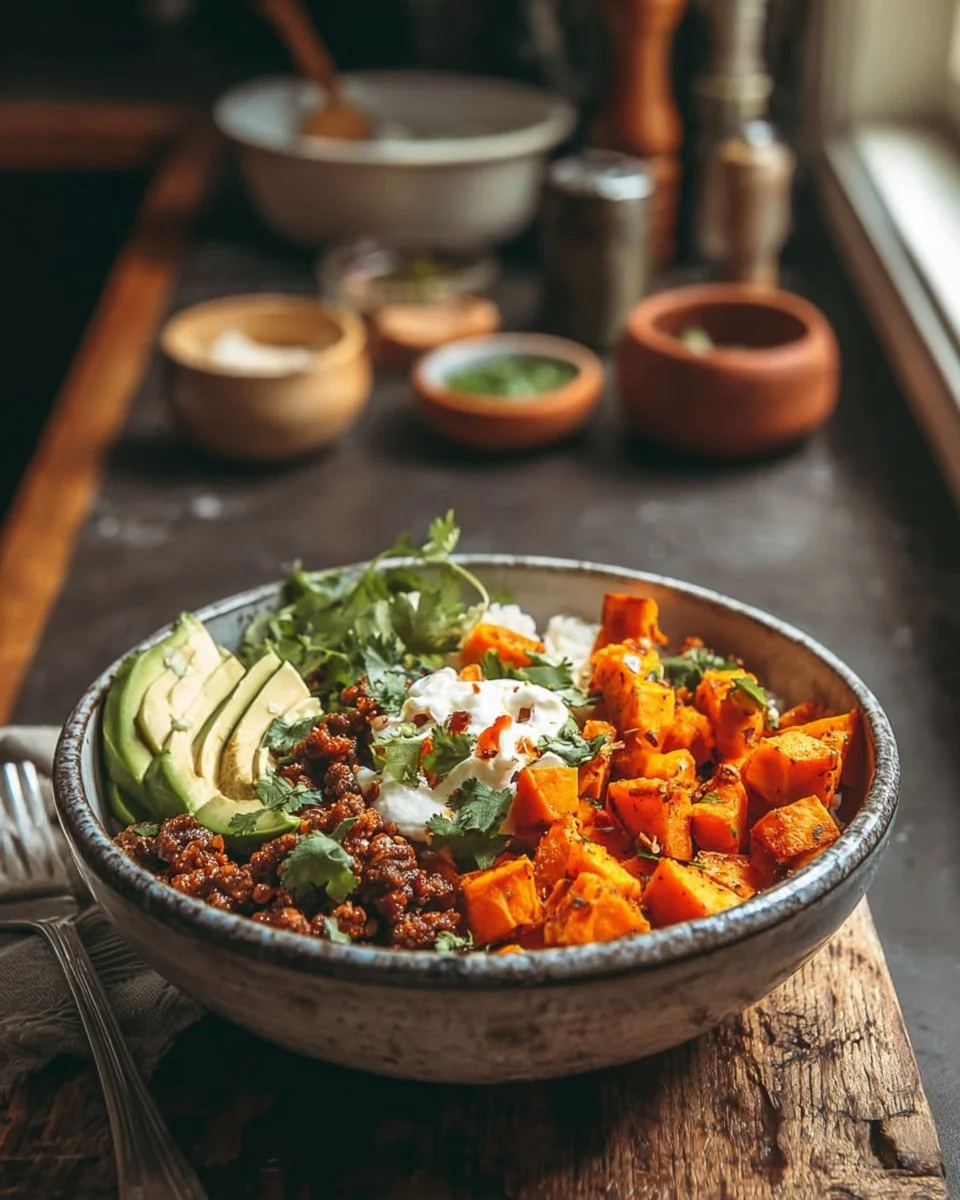 Sweet Potato Taco Bowl