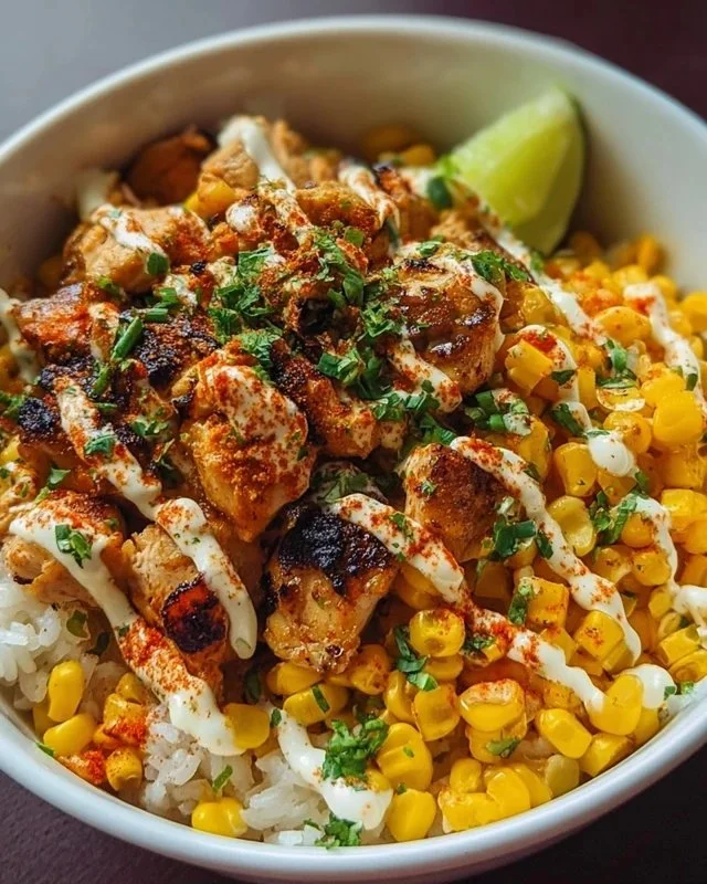 Tasty Street Corn Chicken Bowl