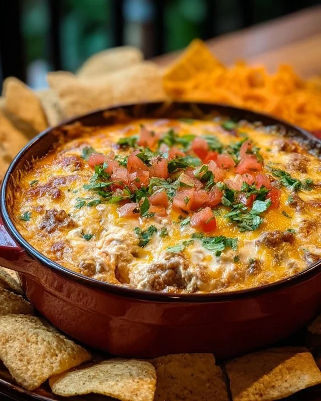 Texas Trash Dip: A Bold and Cheesy Delight