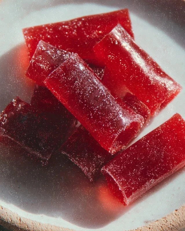 Homemade fruit roll-ups made with 3 simple ingredients.
