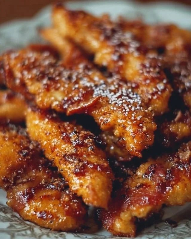 Bacon Brown Sugar Chicken Tenders