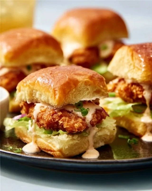 Bang Bang Chicken Sliders Recipe