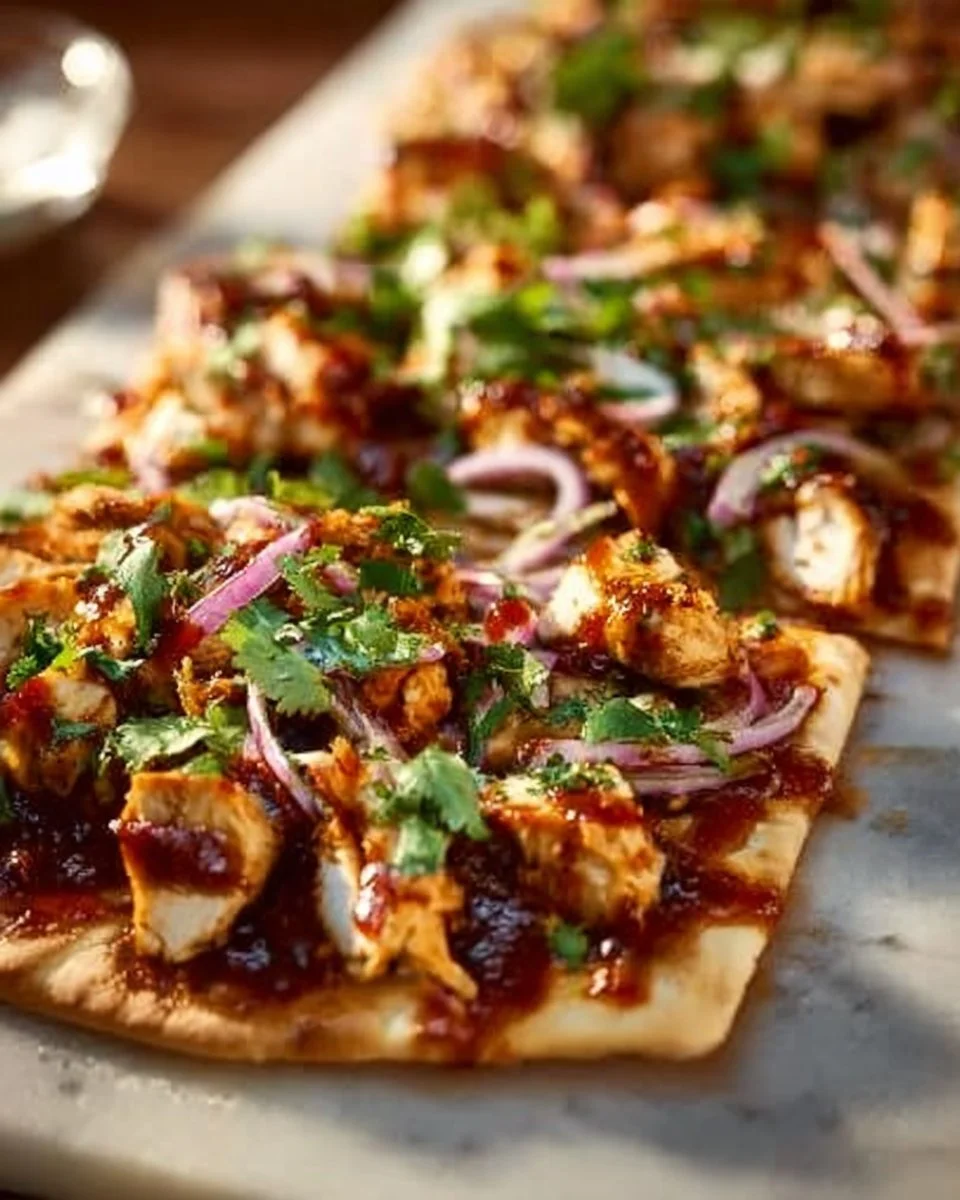 BBQ Chicken Flatbread