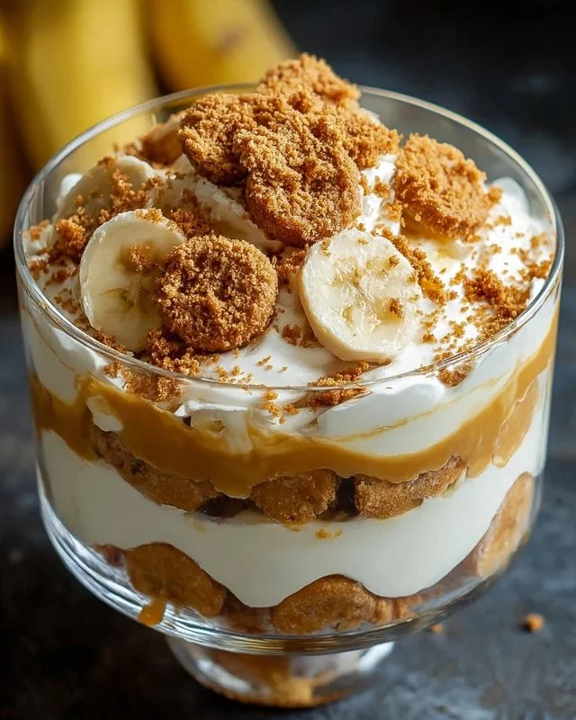 Biscoff Banana Pudding