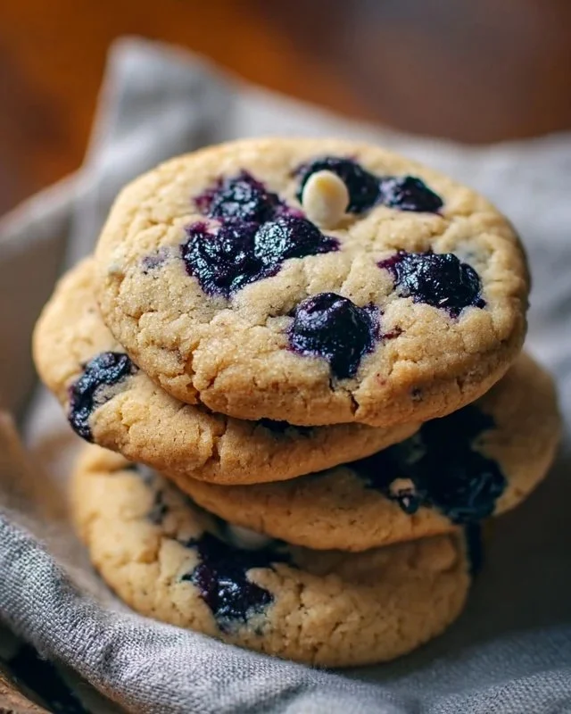 BLUEBERRY CHEESECAKE COOKIES