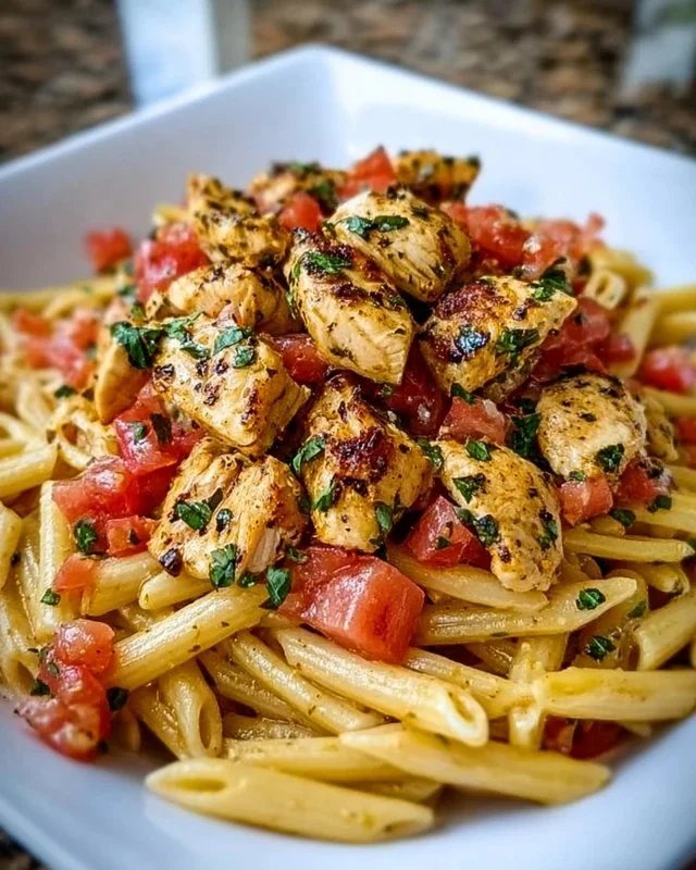 Bruschetta Chicken Pasta