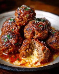 Delicious carnivore meatballs made with ricotta cheese
