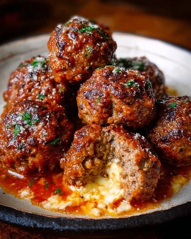 Carnivore Meatballs with Ricotta
